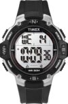 TIMEX DGTL Digital Watch for man with Green Round Dial & Black Resin Bracelet Band Water Resistant Men’s Wrist Watches – TW5M41200JQ