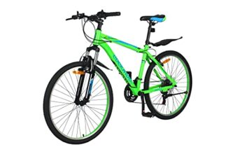 Cockatoo CBC-05 Elite Series 26T & 21 Speed Road Cycle with Shimano Derailleur(DIY Installation) (Neon Green)