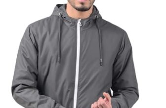 Numero Uno Men’s Solid Regular Fit Grey Jacket
