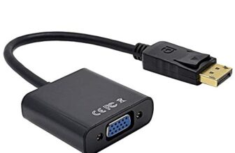 BigPlayer Displayport (DP) To HDMI Adapter Cable | 4K UHD Video Output Converter For PC, Laptop To HDTV, Monitor, Projector | Plug & Play Display Port To HDMI Cord (Multicolor),1.8M