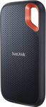 SANDISK Extreme 4TB Portable External SSD, 1050MB/s R, 1000MB/s W, 3m Drop Protection, IP65 Water/dust Resistant, PC,MAC & TypeC Smartphone Compatible, 5Y Warranty, Black Color