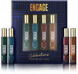 Engage Gift Set Celebrations Perfume Spray, Long Lasting Wedding Hamper by ITC (25mlx4) Perfume  –  100 ml(For Men)