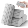 ZHAYAO 4 Pack Damp Clean Duster Sponge, Reusable Sponge Baseboards Cleaner Brush, Duster for Cleaning Blinds, Vents, Glass, Railings, Mirrors,Window Track Grooves and Faucets