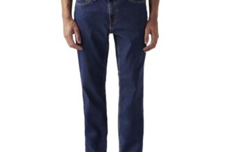 Levi’s Men’s 541 Mid Indigo Tapered Fit Mid-Rise Jeans
