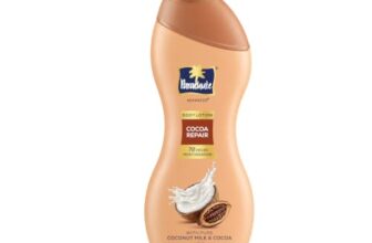 Parachute Advansed Cocoa Repair Body Lotion with Pure Coconut Milk & Cocoa butter, 100% Natural Moisturiser, 225ml