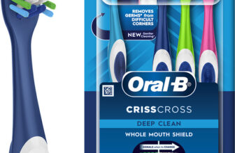 Oral-B Crisscross Deep Clean, Family value pack of 4 Soft Toothbrush(Pack of 4)