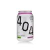 404 Clean Energy Water – Any Flavour | Mixed Berries, Tropical Mint or Lychee | Natural Caffeine & L-Theanine | Pack of 1 × 355 ml