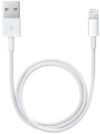 Apple Lightning Cable 1 A 0.5 m ME291ZM/A(Compatible with All Smartphones, Tablets, MP3 player, White, One Cable, USB Type A To Lightning)