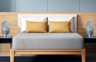 9villa Mattress | 10 Years Warranty | 2 Layered Super Soft,Relax & HR Foam Mattress | Dual Comfort Mattress | Super Soft & Midium Firm Support | Box Mattress | Grey (36x72x4, Single Bed)