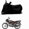 Trendymart Waterproof Two Wheeler Cover for Hero(Splendor, Black)