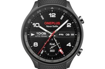 OnePlus Watch 2R with Wear OS 4 by Google,Snapdragon W5 Chipset,Upto 100hrs Battery Life,1.43’’ AMOLED Display,100+ Sports Mode,Dual Frequency GPS,5 ATM,IP68 & BT Calling [Gunmetal Gray]