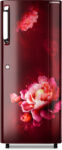 Panasonic 230 L Direct Cool Single Door 3 Star Refrigerator(Becky Red Floral, NR-A242CFRN)