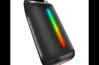 boAt Stone Arc Pro Plus, Spatial Audio, 78mm Drivers, 12H Battery, RGBs & App Support 45 W Bluetooth Home Audio Speaker(Raging Black, Mono Channel)
