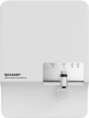 Sharp WJ-RR065V-WS 7 L RO + UV + Silver + TDS Control Water Purifier(White Silver)