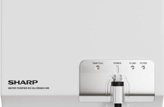 Sharp WJ-RR065V-WS 7 L RO + UV + Silver + TDS Control Water Purifier(White Silver)