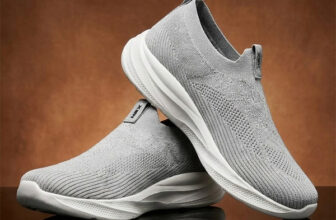 HRX by Hrithik Roshan RX-101X_9 Slip On Sneakers For Men(Grey , 9)