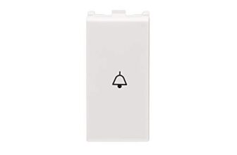 Anchor by Panasonic 66103 Roma Urban Modular 1M 10A V0 Grade Polycarbonate Bell Push Switch (White, Pack of 10)