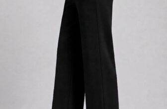CLOWALL Regular Fit Women Black Trousers