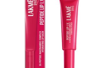 Lakme Peptide Lip IV with 5% Peptide-Niacinamide Complex, For Intense Hydration With A Serum-Like Texture That Visibly Plumps, Smoothens, and Repairs, Peptalk Pink, 10g