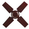 Bajaj Maxima 600 MM Ceiling Fan | High Speed | Double Ball Bearing | Quick-start High Torque Motor | 2-Yr Warranty 【Brown】
