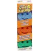 Scrub Daddy Color Sponge (3 Pack, ABS Plastic)