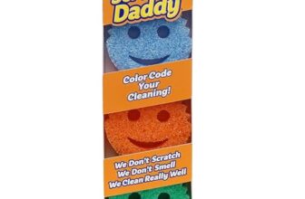 Scrub Daddy Color Sponge (3 Pack, ABS Plastic)