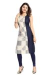 ALC Creation Women’s Cotton Straight Kurta (ALC4094_Blue_X-Large_Blue_XL)