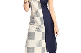 ALC Creation Women’s Cotton Straight Kurta (ALC4094_Blue_X-Large_Blue_XL)