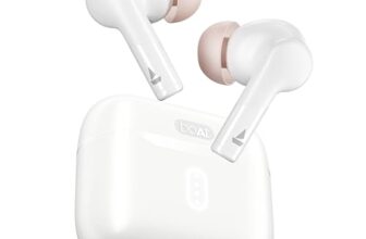 boAt Airdopes 141 Gen 2, 4 Mics ENx Tech, 48 Hrs Playback, Free Music Streaming, Fast Charge, Low Latency, IPX4, v5.4 Bluetooth Earbuds, TWS Ear Buds Wireless Earphones with mic (Active White)