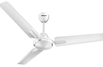 Havells 1200Mm Andria Energy Saving Ceiling Fan (Pearl White, Pack Of 1) 2 Stars