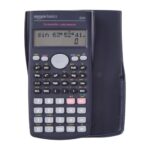 Amazon Basics AB-82MS 240 Functions and 2-Line Display Scientific Calculator | 240 Function Scientific Calculator | 2-Line Large Display, Blue