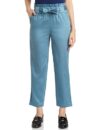 Amazon Brand – Symbol Women’s Tapered Paper Bag Trousers (High Rise Ankle Length | with Self Fabric Belt) (CT-19 Cont_Grey_34)