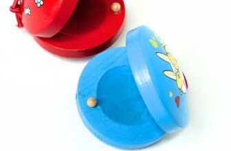 Mother Touch Wooden Musical Clappers for Kids, 1 Pair, Ages 3+