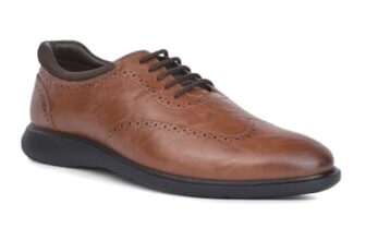 Bata Men Formal Lace-Up Shoes – Tan 10 (UK)
