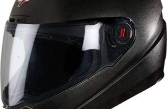 Steelbird SBA-1 7Wings Classic Full Face Helmet with Clear Visor with Skull Cap