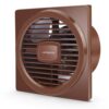 LONGWAY Gusto 6 Inch 150 mm Energy Efficient Exhaust Fan | High Speed Powerful Motor | Noiseless Operation & Easy to Clean | Suitable for Bathroom, Kitchen, Office | 2 Years Warranty (Brown)