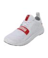 Puma Unisex-Adult Troy MU White-High Risk Red Running Shoe – 11UK (37331412)