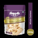 Happilo Natural Premium Whole Cashews(1 x 450 g)