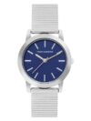 French Connection 3 Hands Blue Dial Round Analog Watch for Women – FCS06SM