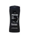 Axe Black 3 In 1 Body, Face & Hair Wash for Men, Long-Lasting Refreshing Frozen Pear & Cedarwood Fragrance for Up To 12hrs, Natural Origin Ingredients, Removes Odor & Bacteria, No Parabens, Dermatologically Tested, 400ml