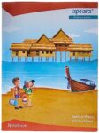 Apsara Kingsize Notebook | Red & Blue Lines with gap | Bright Paper |Center Staple | 24 x 18 cm | 172 Pages | Pack of 1