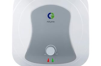 CG-Azuma 10Ltr Storage Water Heater (Geyser) 5-star | 100% Copper Element | Hirise Suitable | Glasslined Tank | IPX4 Rated | Anti Corrisive Rod | Free Installation | 2 Yrs Product 7 Yrs Tank Warranty
