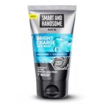 Smart And Handsome Men Bright Charge Face Wash | Brightens Dull Skin | Instant Freshness | 150G | Anti-Pollution | Anti-Dullness | With Niacinamide | Reduces Dark Spots | For All Skin Types