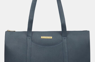 Caprese Basil Tote Large Navy Blue Bag for Women Shoulder Bag(Blue, 1 L)