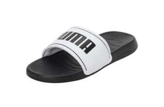 PUMA | Slide Max Slides | Black-White | 9UK