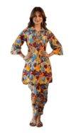 Kalaanj Women coords Set || Kurta Set for Women (SP336-S) Sky Blue
