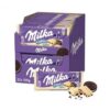 Milka Oreo White Chocolate Bar, 100g – Smooth Alpine Milk Chocolate with Crunchy Oreo Cookie Pieces