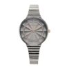 Titan Aura Quartz Analog Grey Dial Stainless Steel Strap Watch for Women-95245KM02