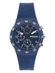 FCUK BEAT FW25 Unisex Analog Watch with Blue Case & Matt Blue Dial – FC184U