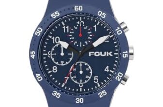 FCUK BEAT FW25 Unisex Analog Watch with Blue Case & Matt Blue Dial – FC184U